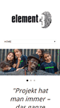 Mobile Screenshot of element3.de